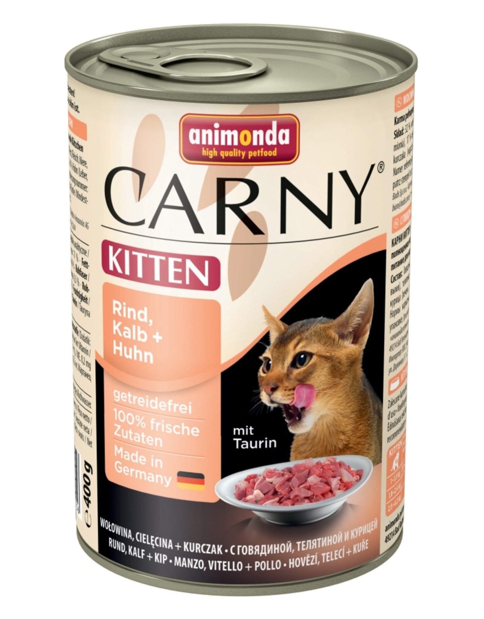 Animonda Animonda Cat Dose Carny Kitten Rind & Kalb & Huhn