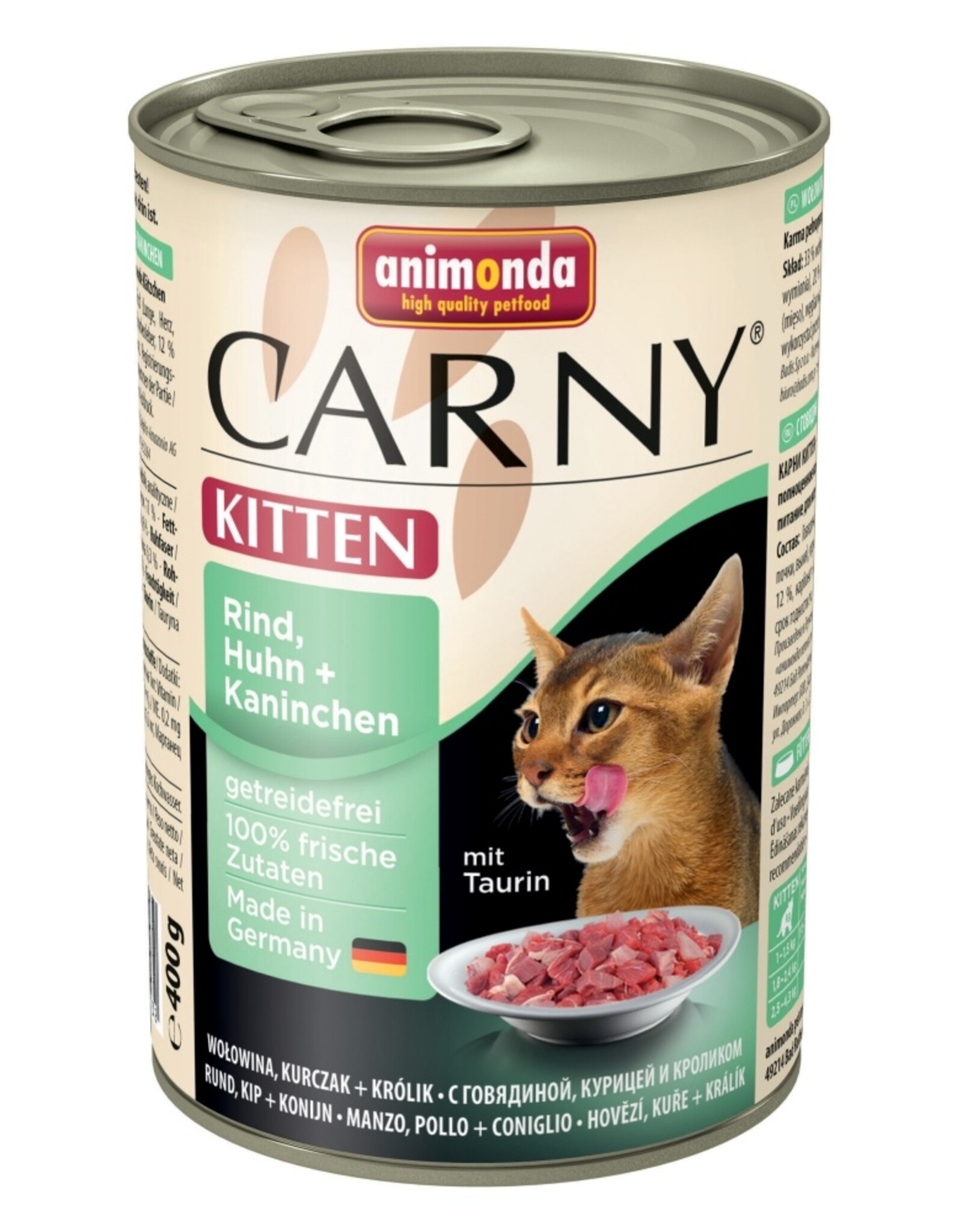 Animonda Animonda Cat Dose Carny Kitten Rind & Huhn & Kaninchen