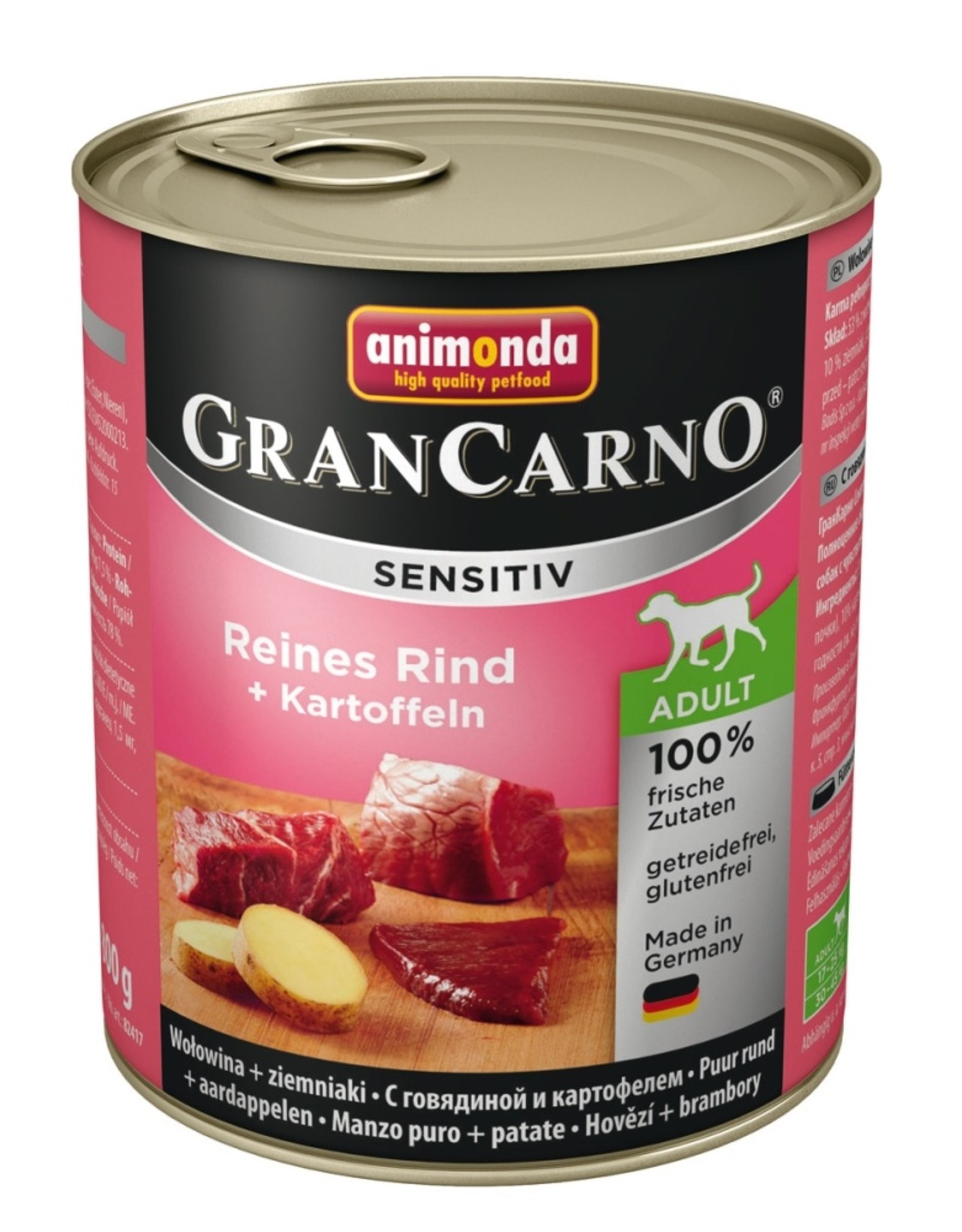 Animonda Animonda GranCarno Adult Sensitive Rind + Kartoffeln