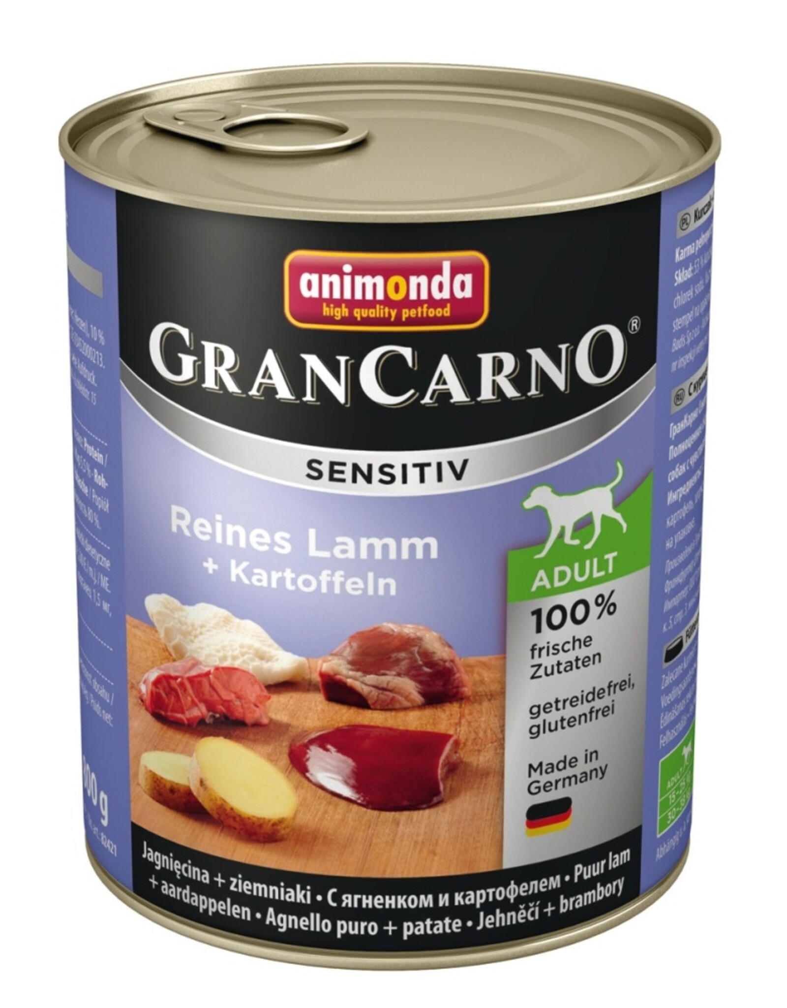 Animonda Animonda GranCarno Adult Sensitive Lamm + Kartoffeln