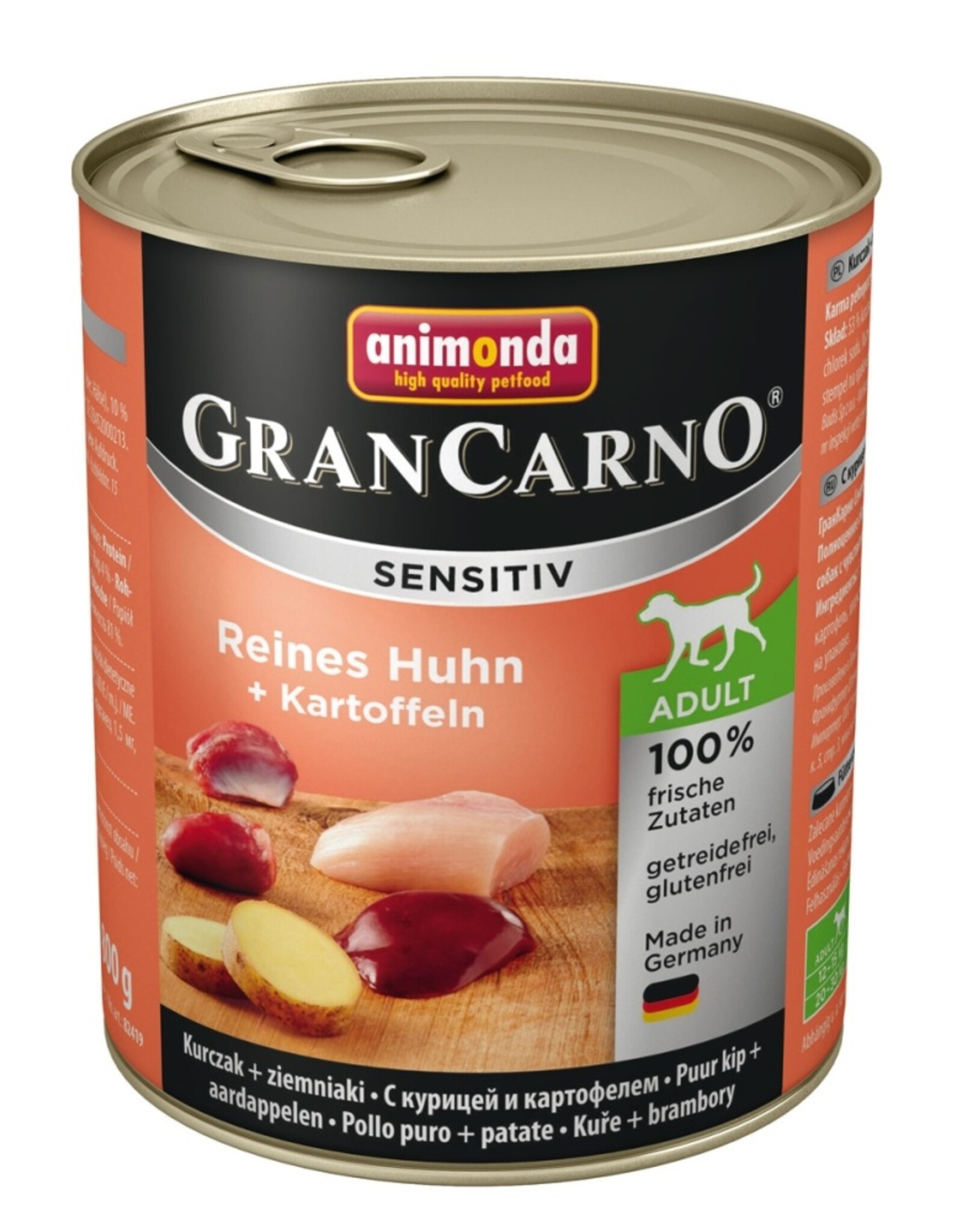 Animonda Animonda GranCarno Adult Sensitive Huhn + Kartoffeln