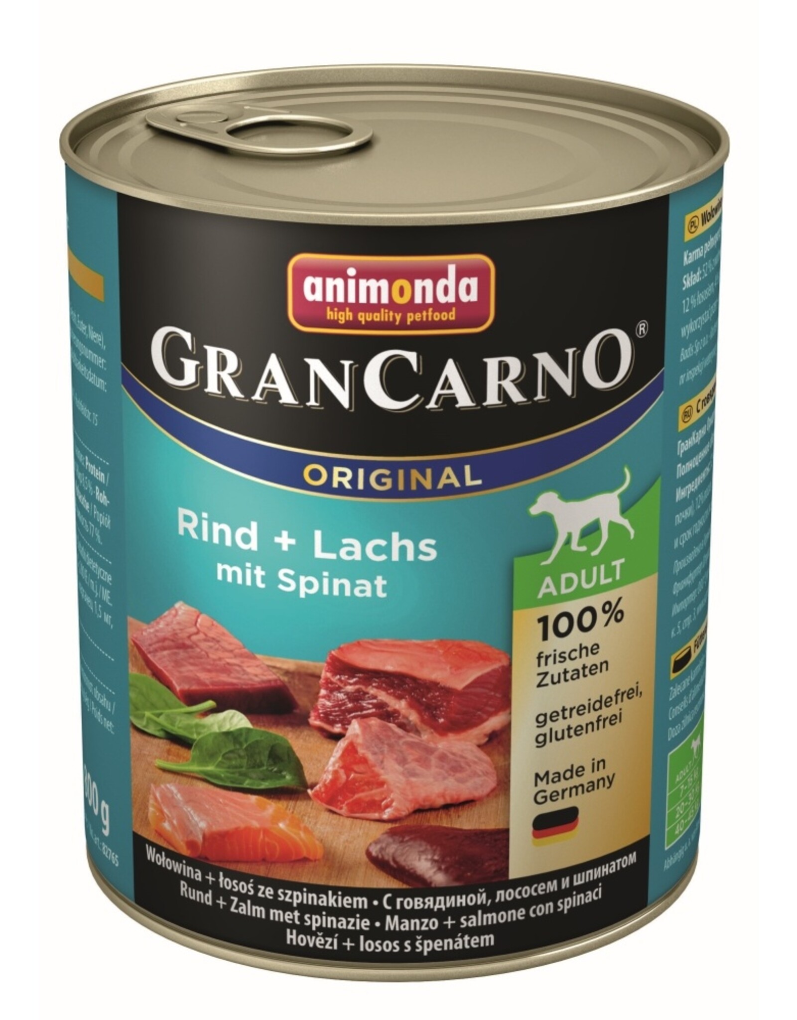 Animonda Animonda Dog Dose GranCarno Adult Seelachs & Spinat