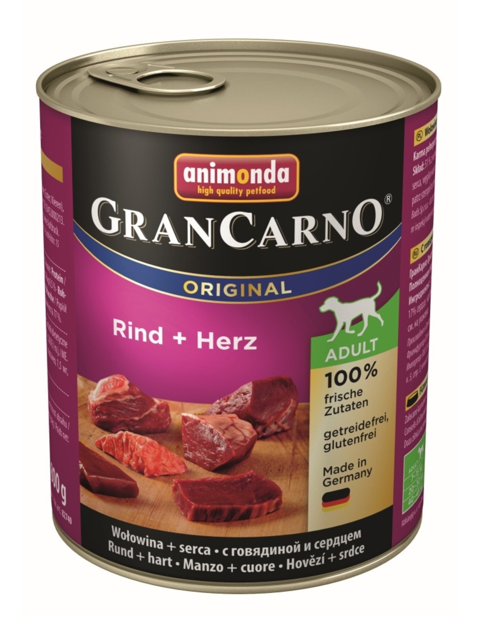 Animonda Animonda Dog Dose GranCarno Adult Rind & Herz
