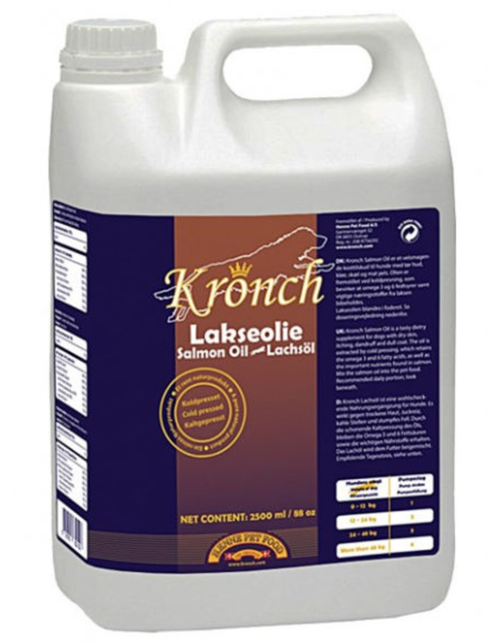 Lachse Kronch Lachse Kronch Lachsöl für Hunde