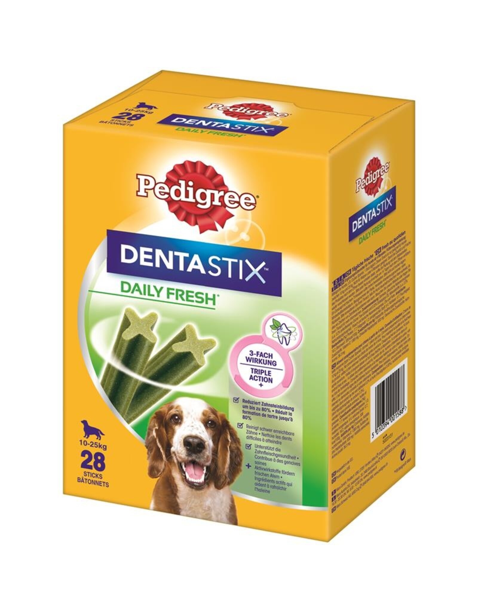 Pedigree Pedigree Snack Denta Stix Fresh Multipack mittelgroße Hunde 4x7Stück