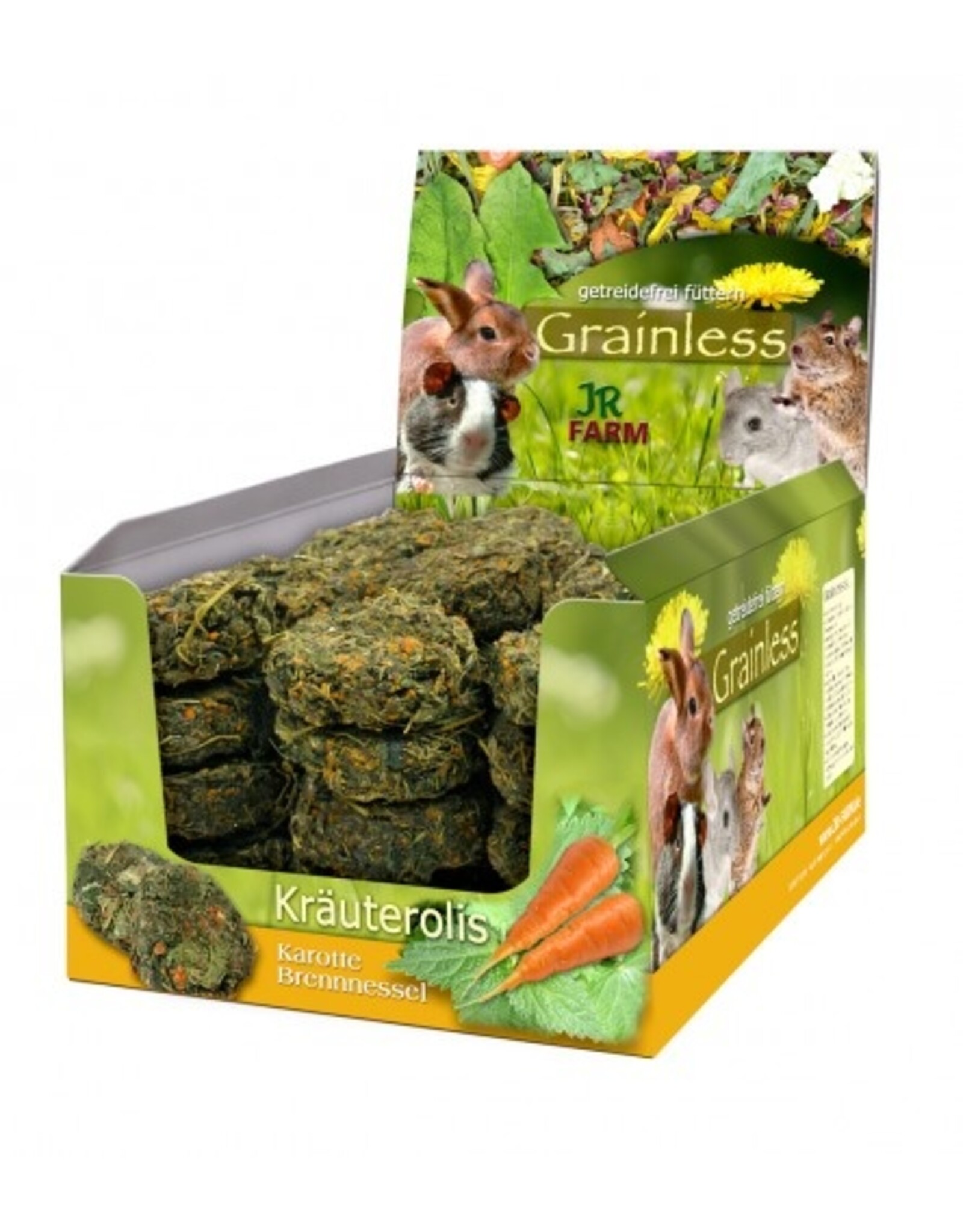 JR Farm JR Grainless Kräuterolis Brennnessel-Karotte 80 g - 10 Stk