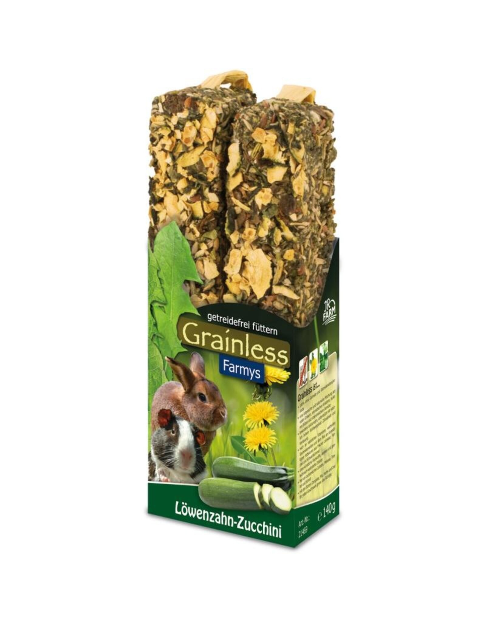 JR Farm JR Farm Grainless Farmys Löwenzahn-Zucchini 2er 140g
