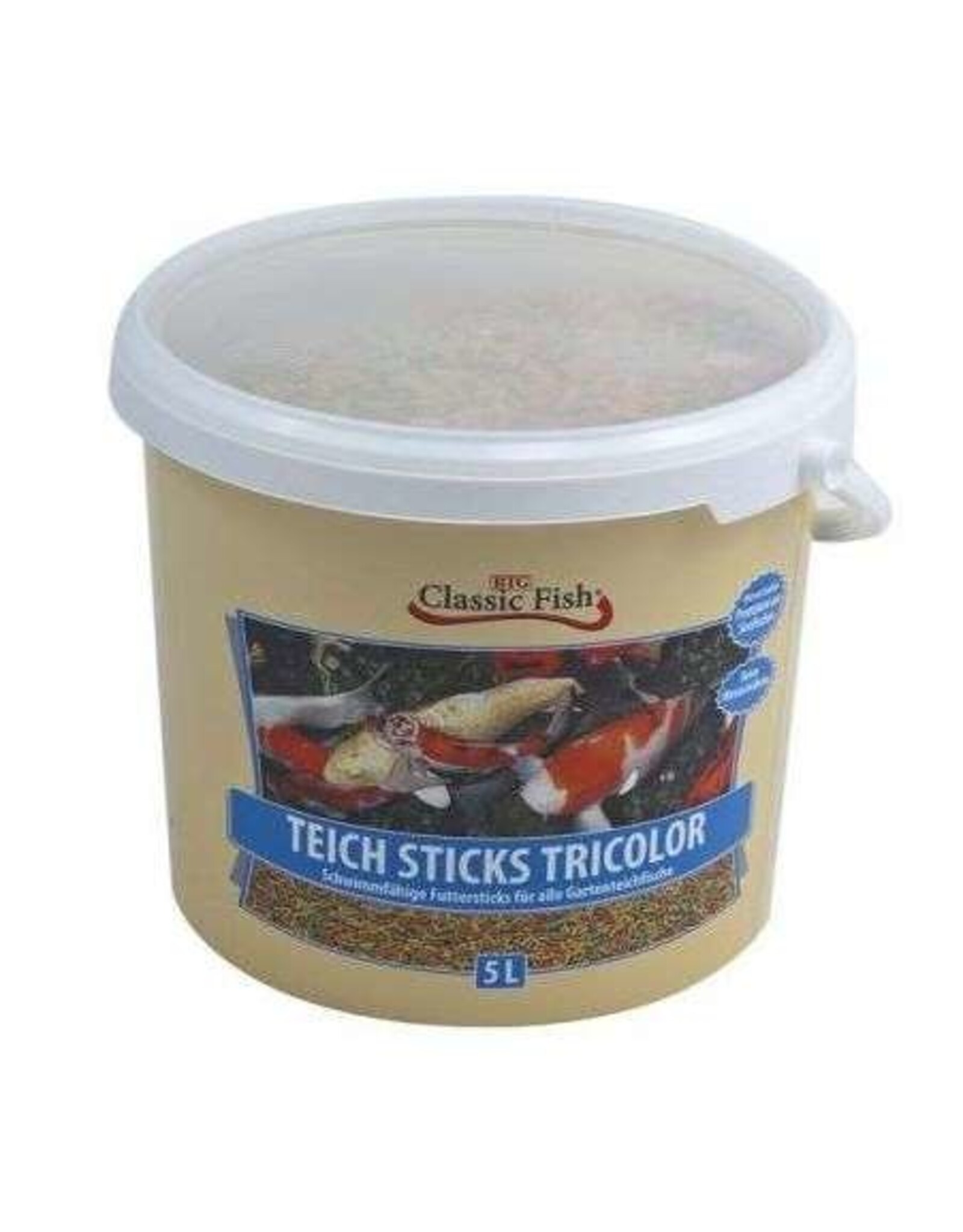 Classic Fish Classic Fish Teich Sticks TriColor 5l Eimer