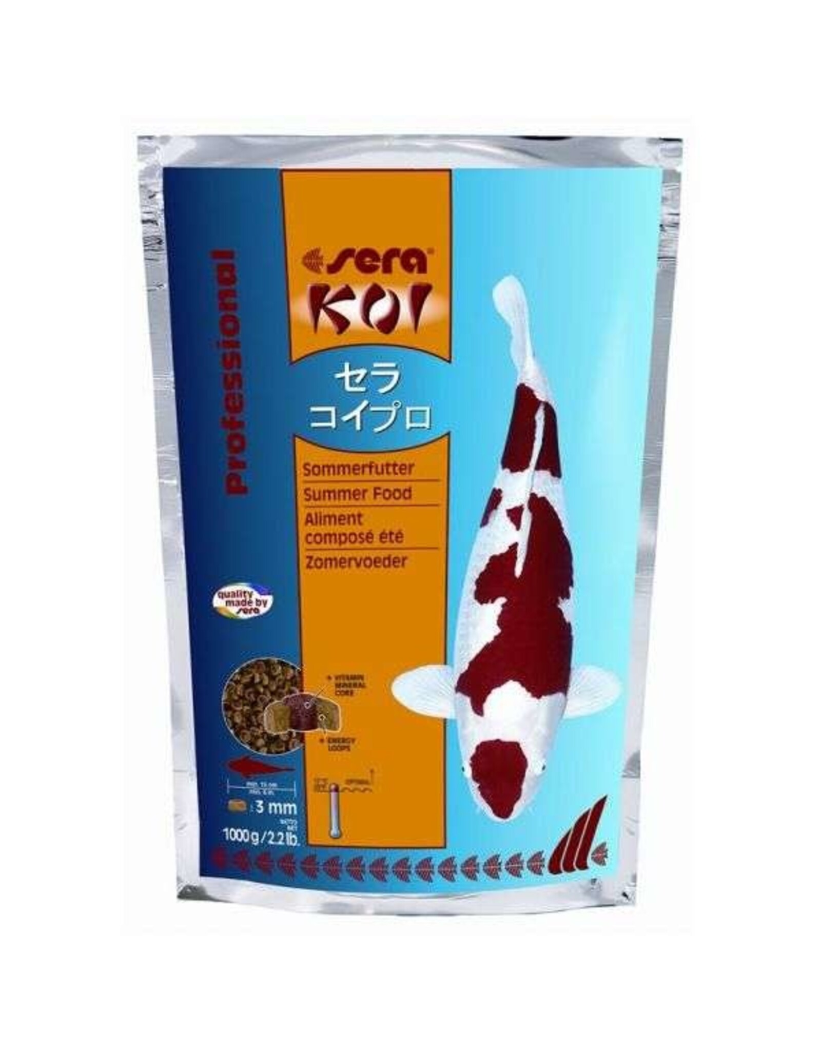 Sera Sera Koi Professional Sommerfutter