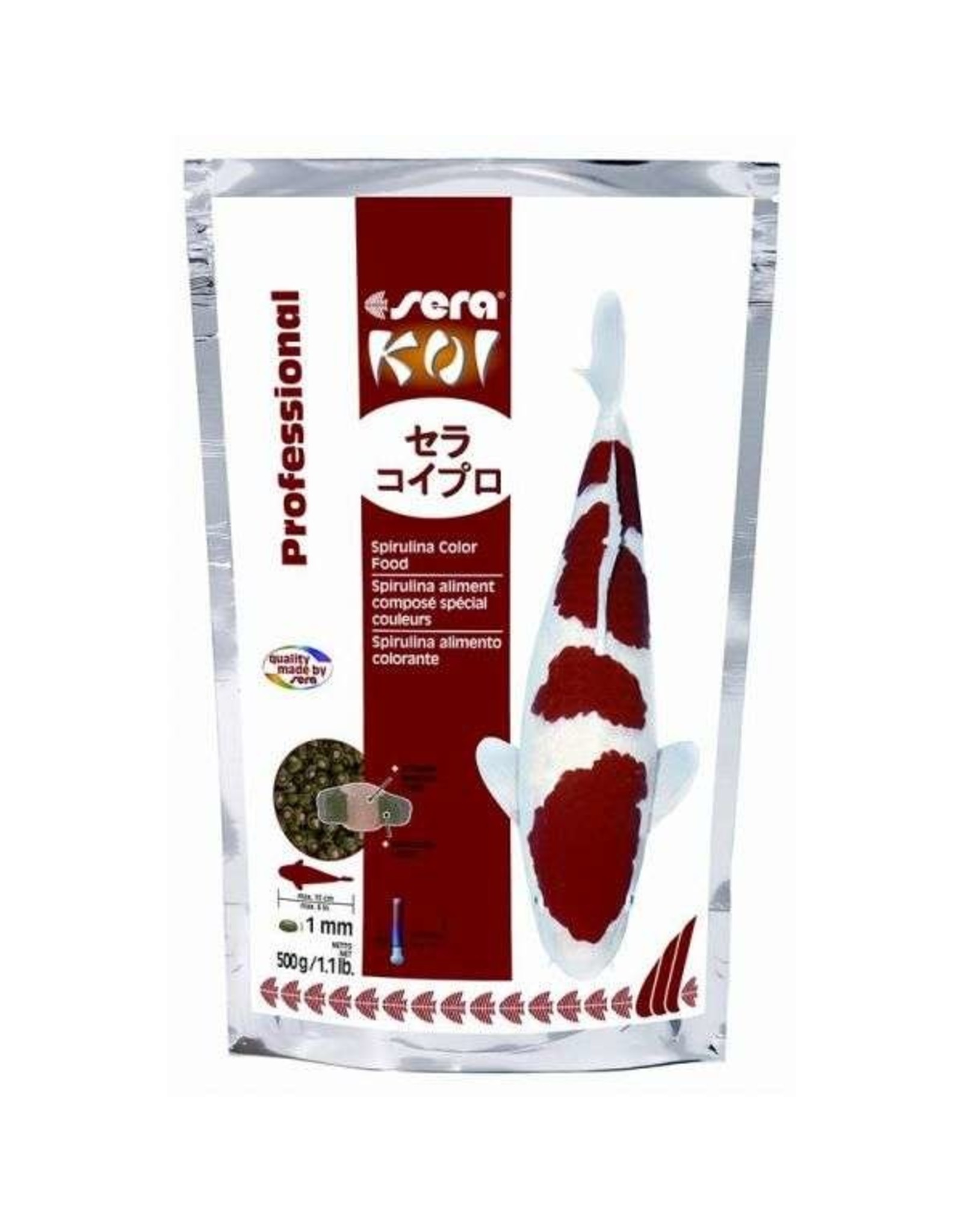 Sera Sera Koi Professional Spirulina Farbfutter