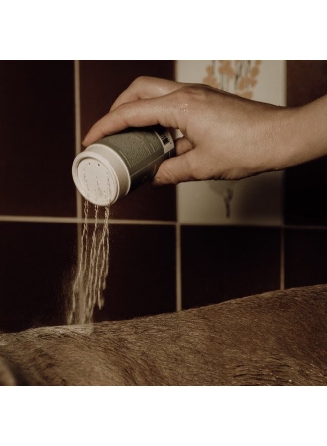 Schuimende Poedershampoo