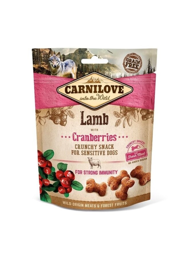 Crunchy Snack Lamb with Cranberries