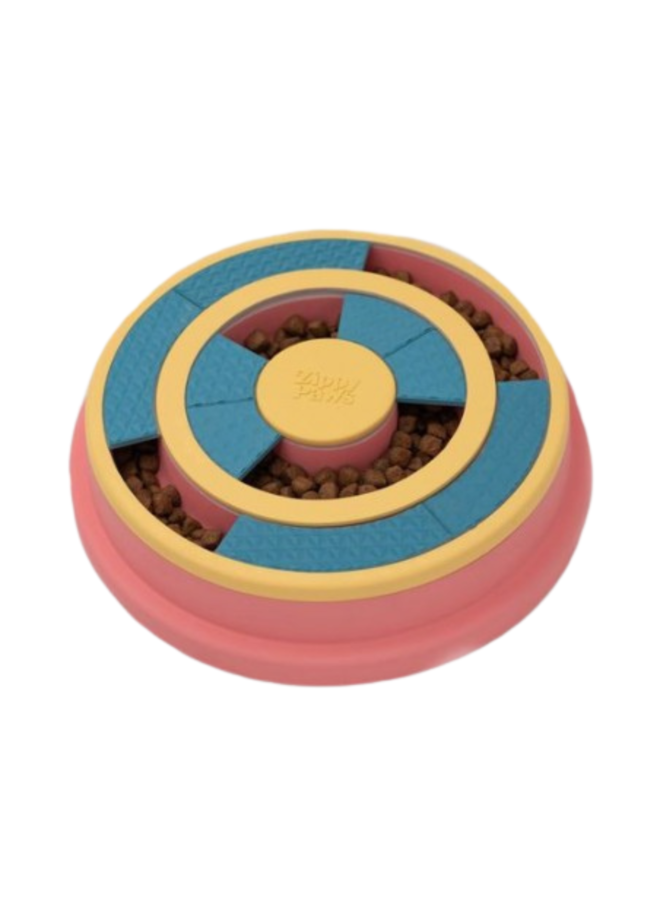 SmartyPaws Puzzler Feeder Bowl - Wagging Wheel