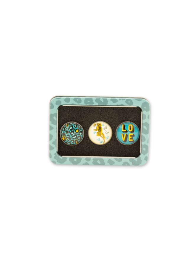 Jungle Loe Button Set