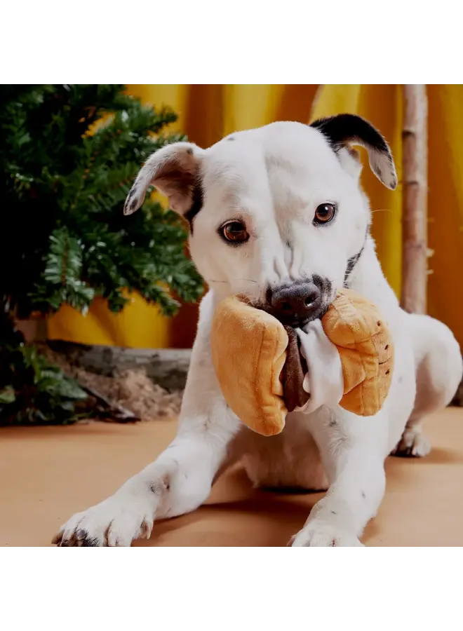 More S'mores Plush Tug Dog Toy