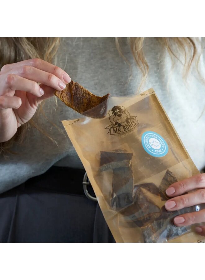 Atlantische tonijn jerky