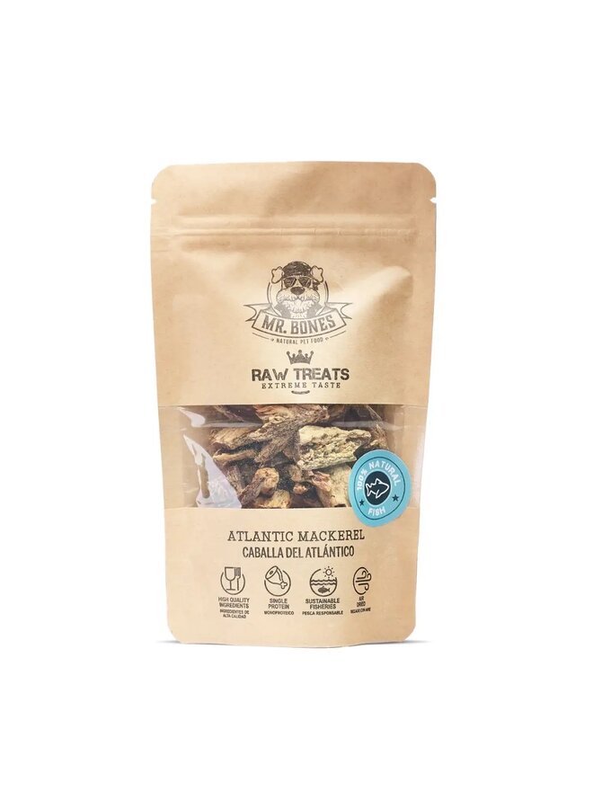 Raw Treats  - Atlantische makreelfilet stukjes