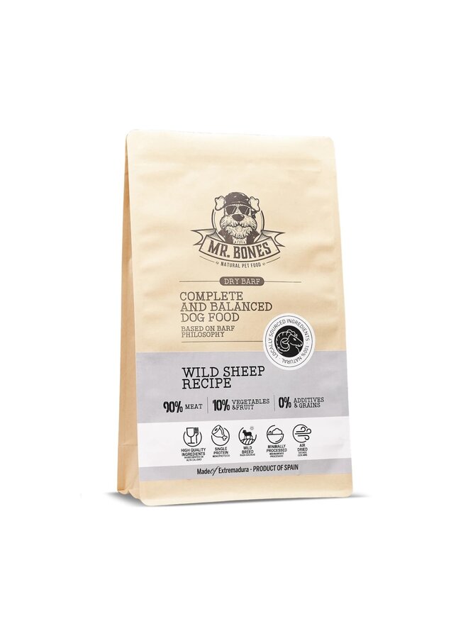 Dry BARF Moeflon – Air-Dried Raw Food · Grain-Free