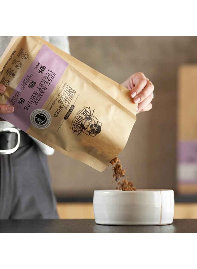 Dry BARF Free Range Turkey – Air-Dried Raw Food · Grain-Free