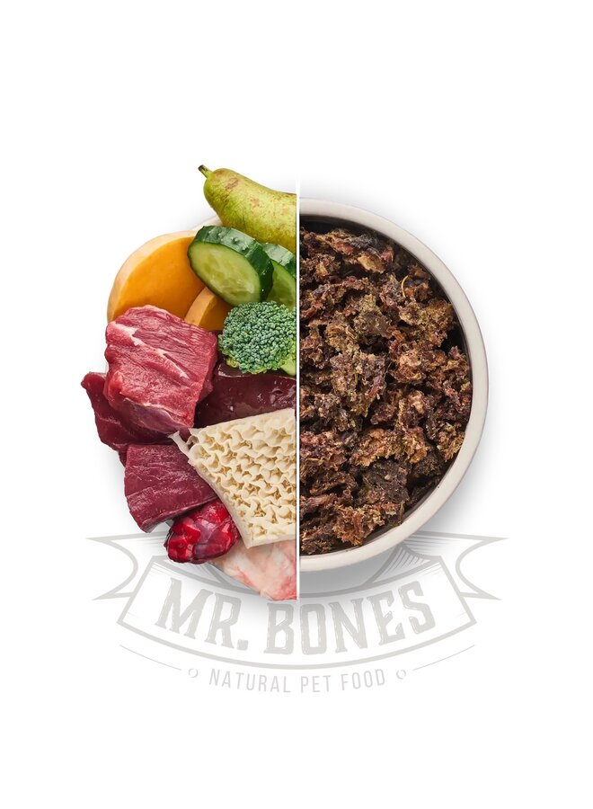 Dry BARF Beef & Green Tripe– Air-Dried Raw Food · Grain-Free