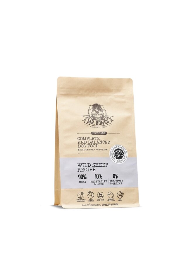 Dry BARF Moeflon – Air-Dried Raw Food · Grain-Free