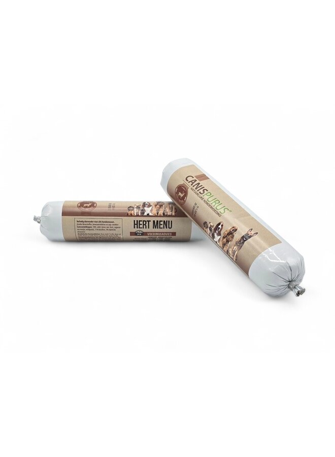 Gestoomd Menu Hert