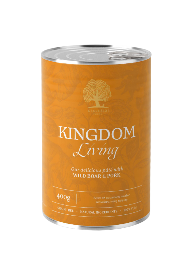 Kingdom Living paté (wilde zwijn, varken)