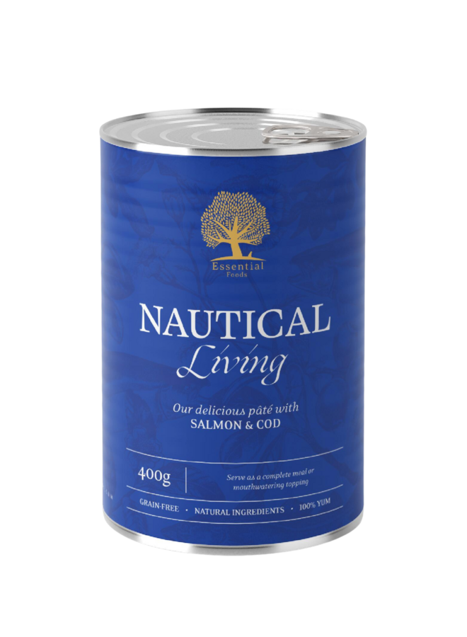 Nautical Living Pâté (zalm,kabeljauw)