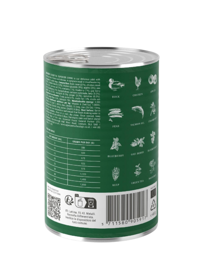 Superior Living Pâté (kip, eend)