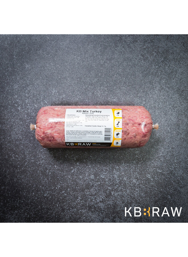 Kalkoen mix 1 kg.