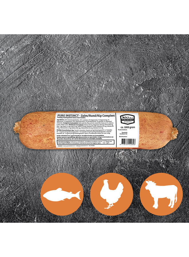 Zalm - Rund - Kip Compleet