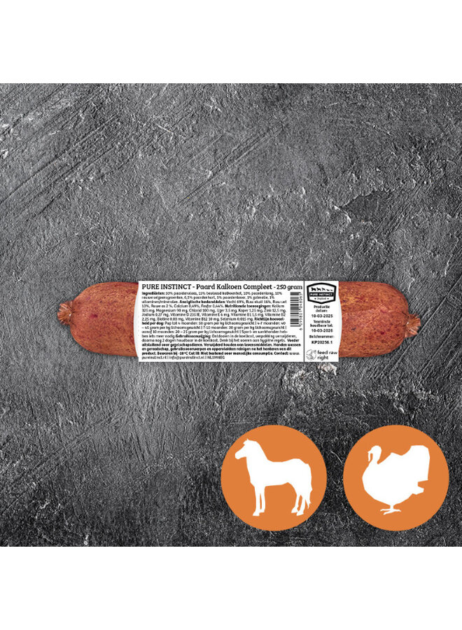 Paard Kalkoen Compleet