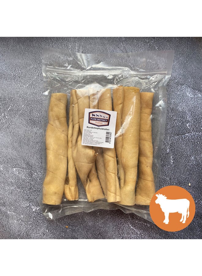 Runderkophuidrollen 1kg.