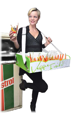 Bauchladen mit Füllung