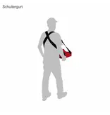Bauchladen Biscotto mit Kassenfach und 5 Fächern: Größe L
