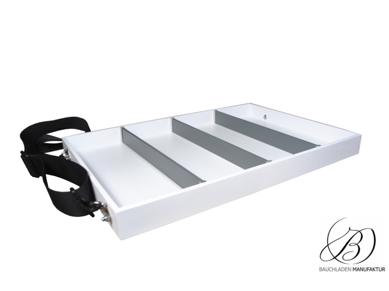 Hawker´s tray Vassoio with seperator
