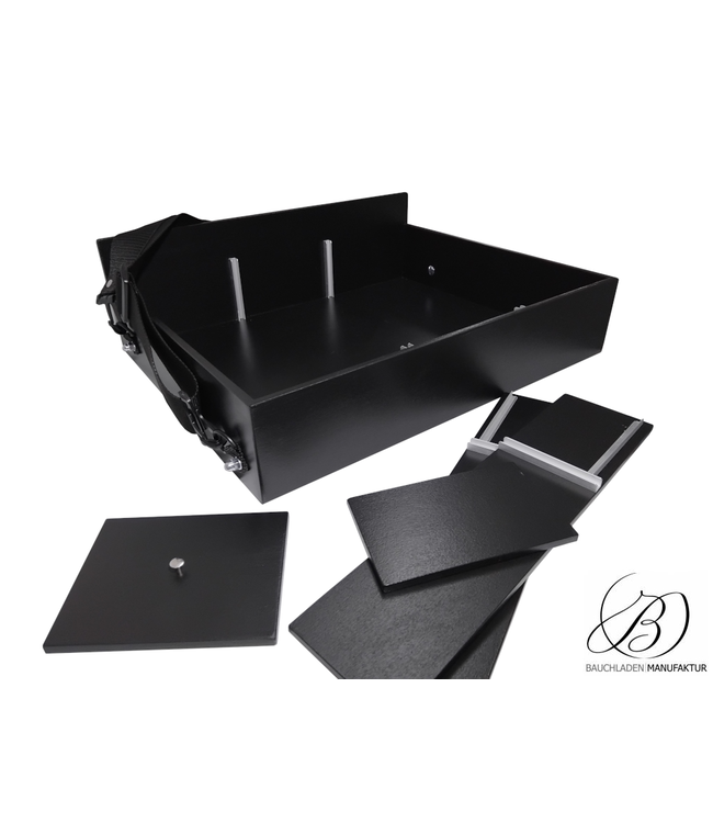 Hawker´s tray Roma with money box