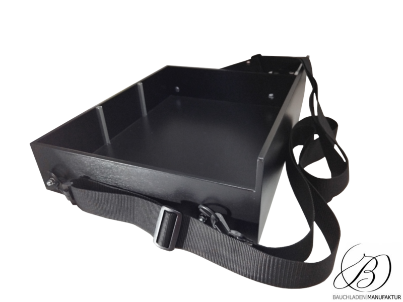 Hawker´s tray Roma with money box