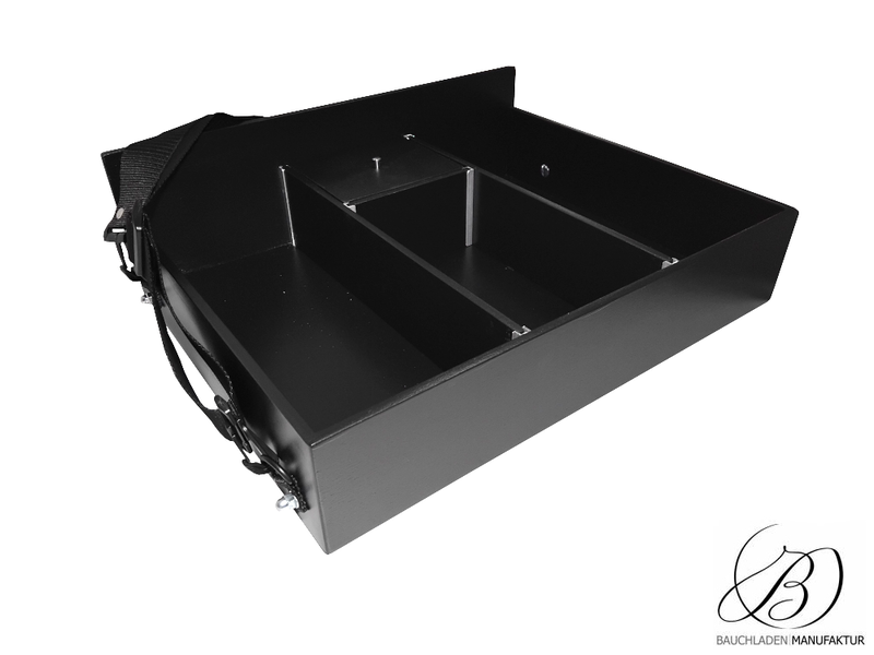 Hawker´s tray Roma with money box