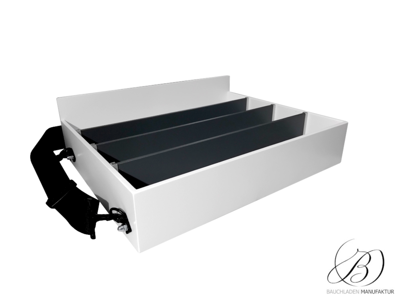 Hawker´s tray Roma with seperator