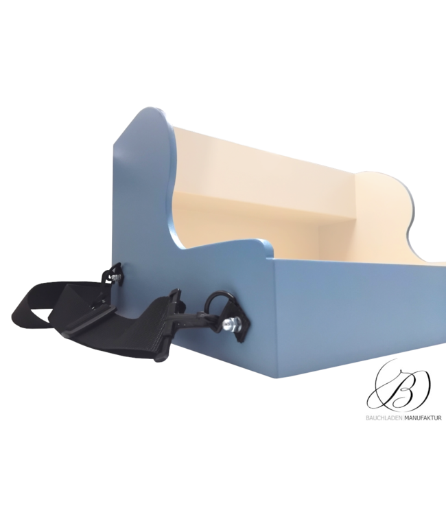 Hawker´s tray Nostalgia / M / Pastel blue - Ivory