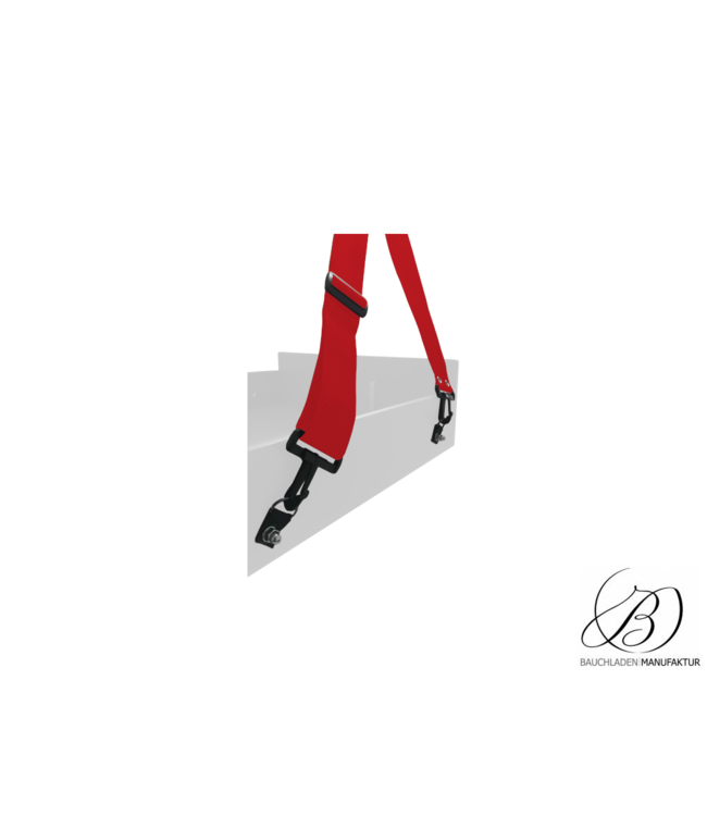 Shoulder strap 50 mm with suspension