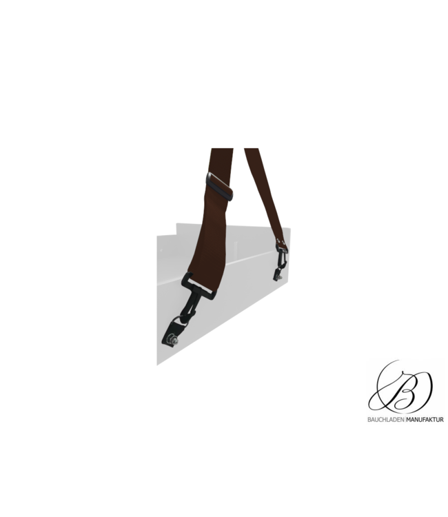 Shoulder strap 50 mm with suspension