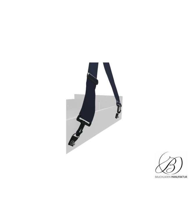 Shoulder strap 50 mm with suspension