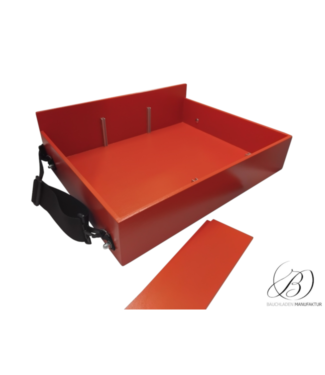 Hawker´s Tray Roma / M / Fire red with seperator