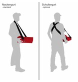 Bauchladen Uno: Größe L