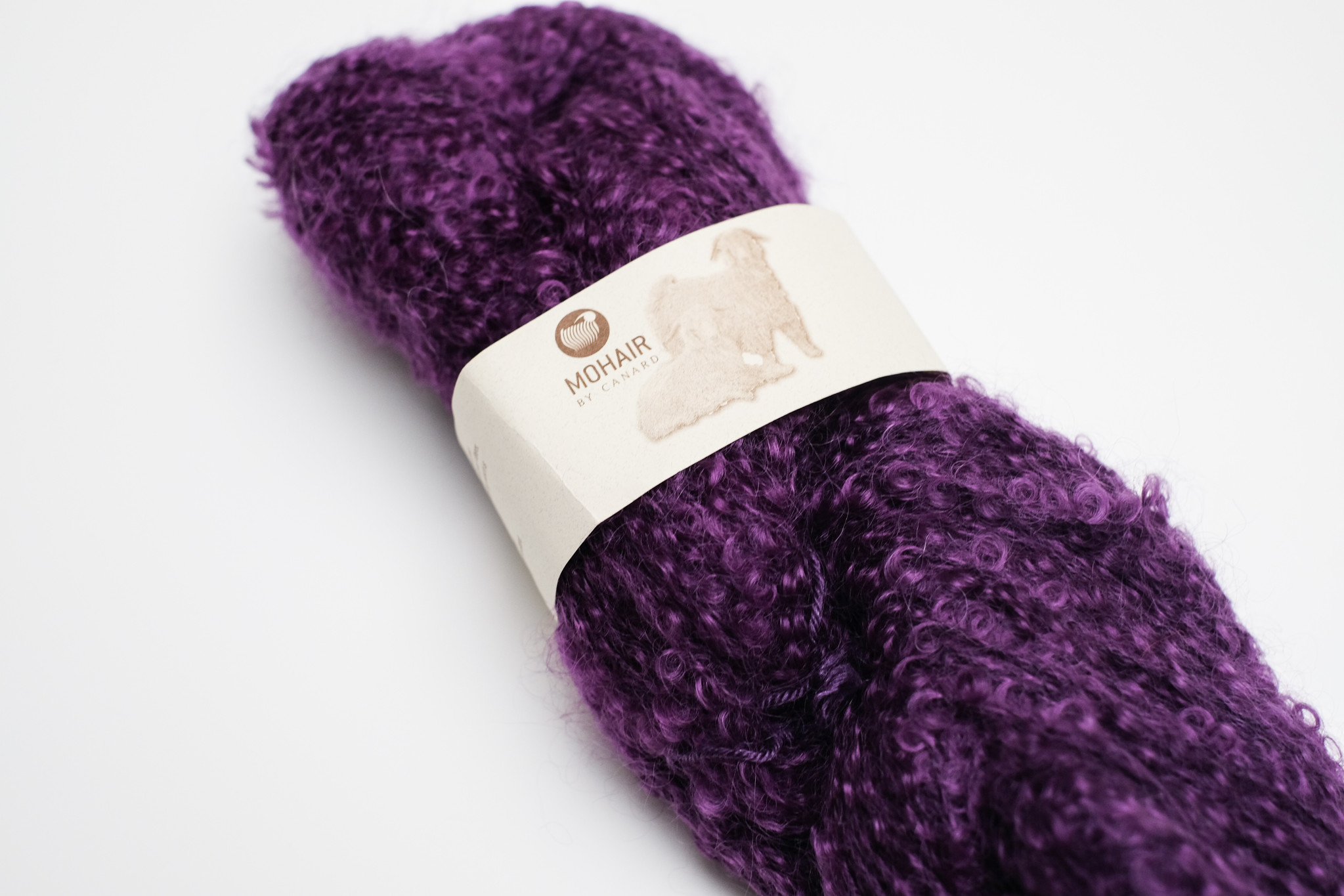 Mohair By Canard Mohair By Canard bouclé - Violet 1032