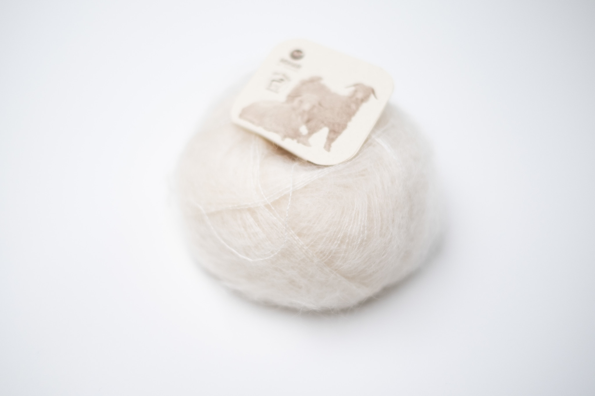 Mohair By Canard Mohair by Canard Silk Mohair - Wit 3000