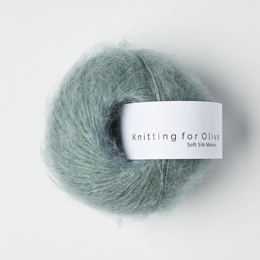 knitting for olive Knitting for Olive Silk Mohair - Dusty Aqua