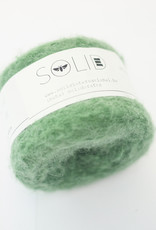 Solid Solid Lucky Brushed - Sage Gree 18-6216